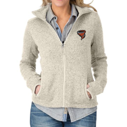 Charles River Women's Heathered Fleece Jacket - Choose Your Design
