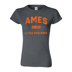 Gildan Women's SoftStyle T-shirt - Ames Est 1870