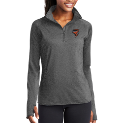 Sport-Tek Women's Sport-Wick Stretch 1/2-Zip Pullover - Choose Your Design